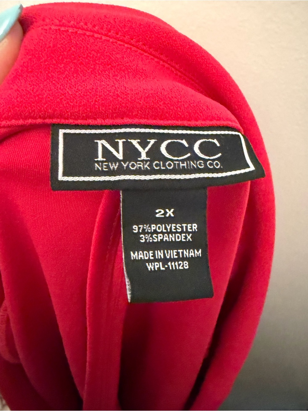 NYCC Blazer Jacket Hot Pink - Picture 4 of 4